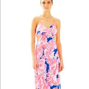 NEW - Lilly Pulitzer Linley Cut-Out Maxi Size M